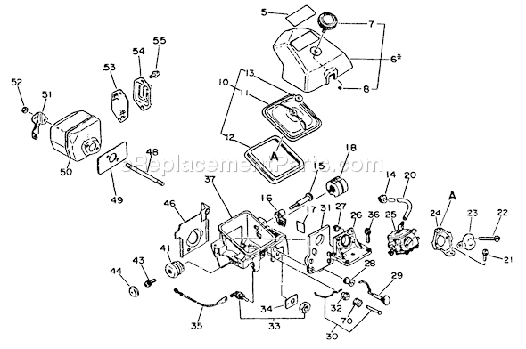 Echo CS-4000 Chainsaw Page F Diagram