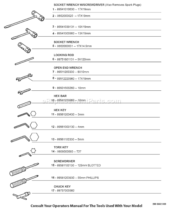 Echo GT-200R (07001001 - 07003016) Curved Shaft Grass Trimmer Page Q Diagram