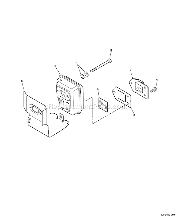 Echo GT-200R (07001001 - 07003016) Curved Shaft Grass Trimmer Page D Diagram