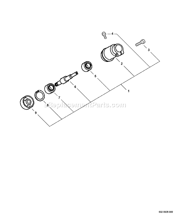 Echo GT-200R (07001001 - 07003016) Curved Shaft Grass Trimmer Page G Diagram