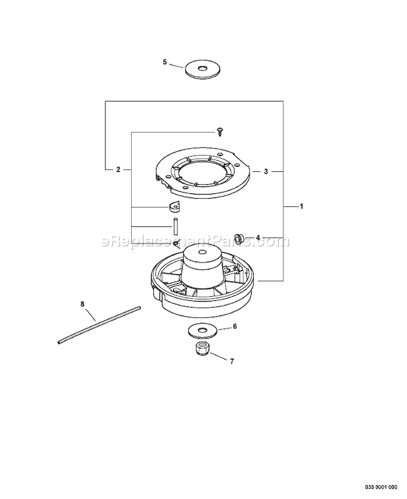 Echo GT-201R (09006617 - 09999999) Curved Shaft Grass Trimmer Page N Diagram