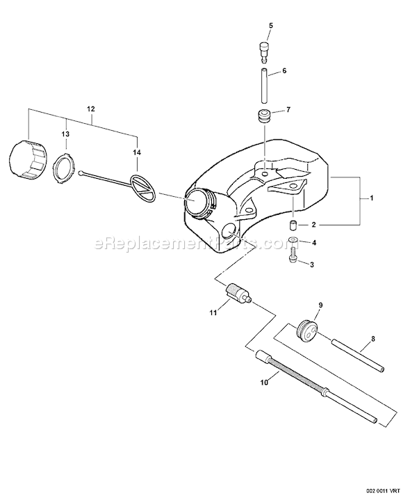 Echo HC-180 (S78012001001 - S78012999999) Hedge Clipper Page F Diagram