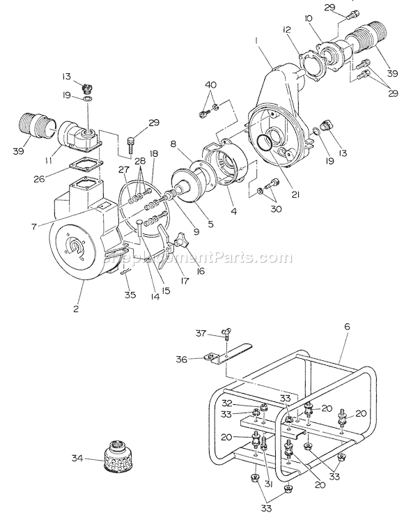 Echo Heavy Duty Trash Pumps | HDTP-2000 | eReplacementParts.com