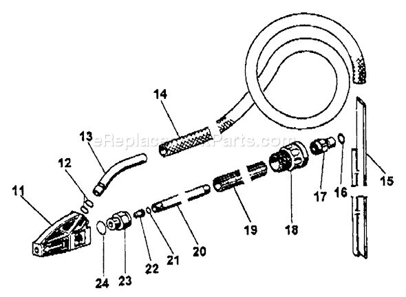 Echo HPP-1890 (S/N 1457-1606)(1994) Power Washer Page J Diagram