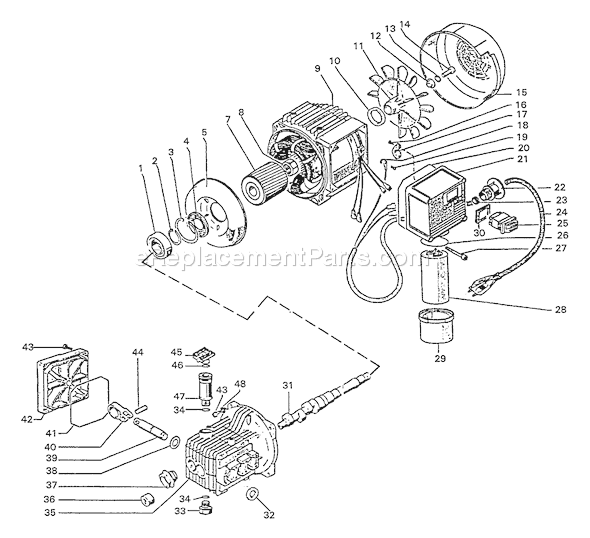 Echo HPP-1890 (S/N 2457-2912)(1992) Power Washer Page D Diagram