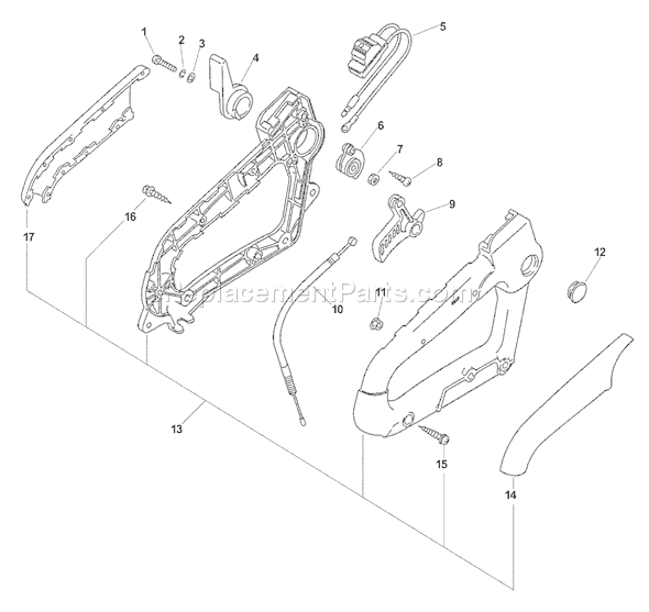 Echo PB-230LN (07001601 - 07999999) Handheld Page D Diagram