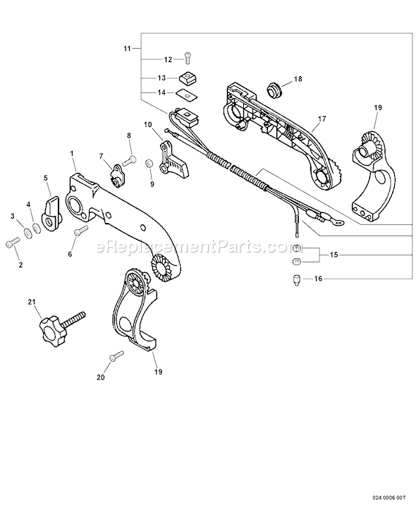 Echo PB-755ST (P04011001001 - P04011999999) Backpack Blower Page L Diagram