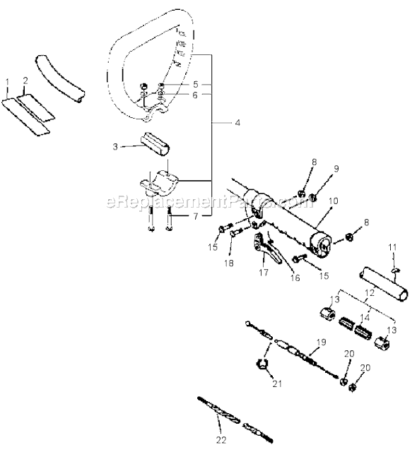 Echo PE-2000 (Type 2E) (After S/N 001001) Edger Page B Diagram