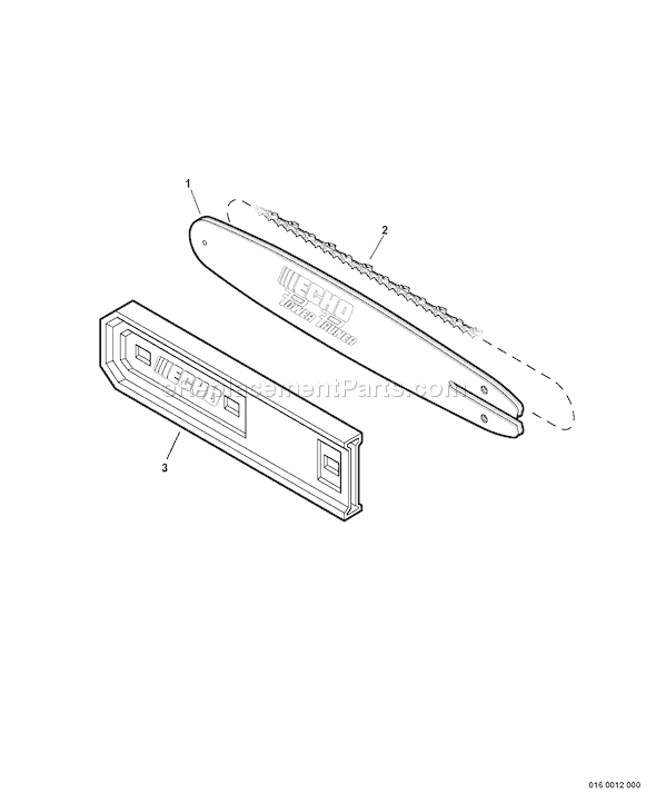 Echo PPF-210 (10001001-10001120) Power Pruner Fixed Shaft Page J Diagram