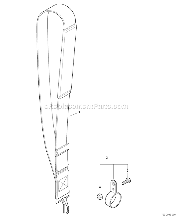 Echo PPF-210 (10001001-10001120) Power Pruner Fixed Shaft Page O Diagram