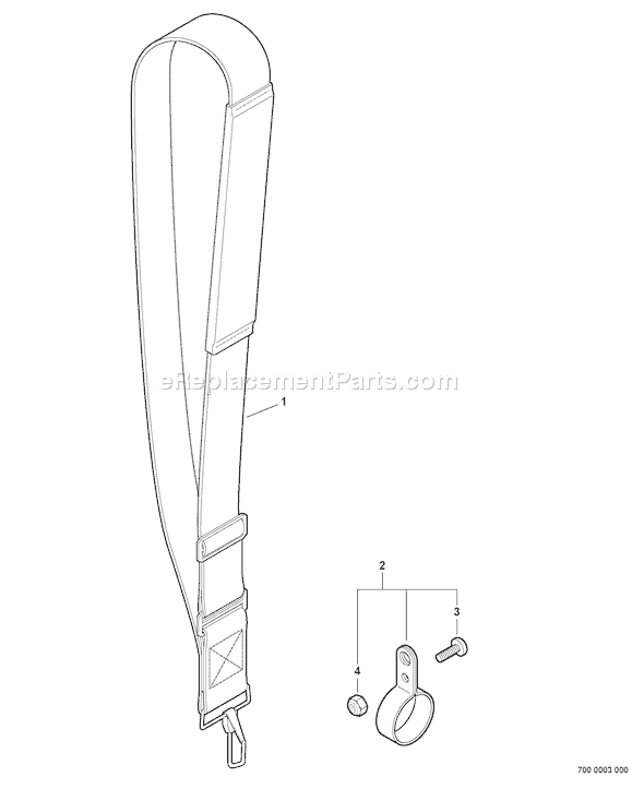 Echo PPF-211 (09001001-09001076) Power Pruner Fixed Shaft Page O Diagram