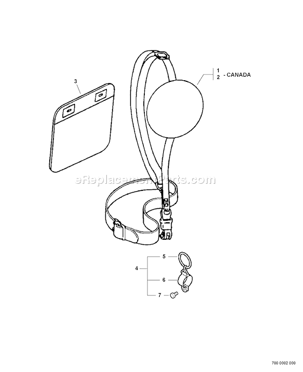 Echo SRM-230U (05002765 - 05999999) Straight Shaft Trimmer / Brushcutter Page O Diagram