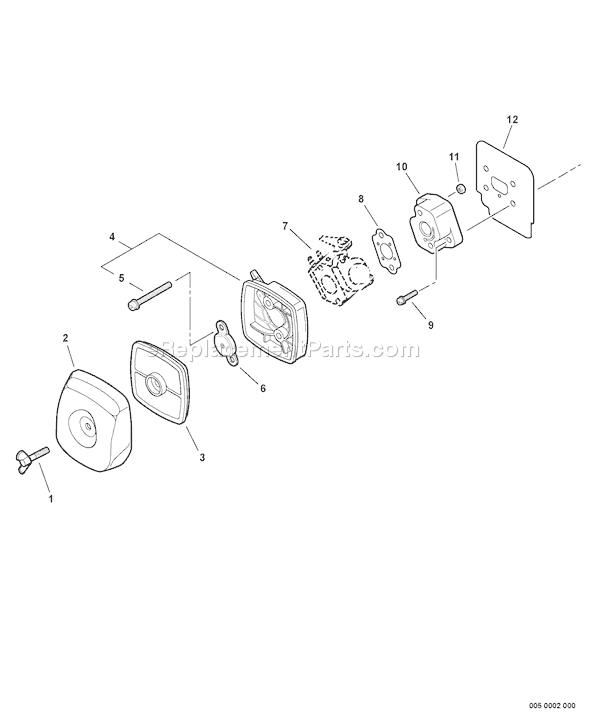 Echo WP-1000 (Type 1) (010406-999999) Water Pumps Page J Diagram