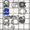 Echo Carburetor Repair Kit part number: 12310004260