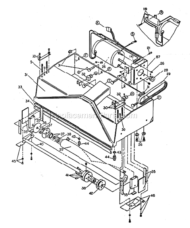 EDIC Polaris (700PS) Self Contained Extractor Page B Diagram