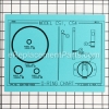 Electro Freeze Chart, O-Ring part number: HC184231