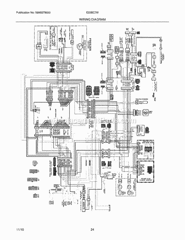Electrolux E23BC78IPS6 Refrigerator Page L Diagram