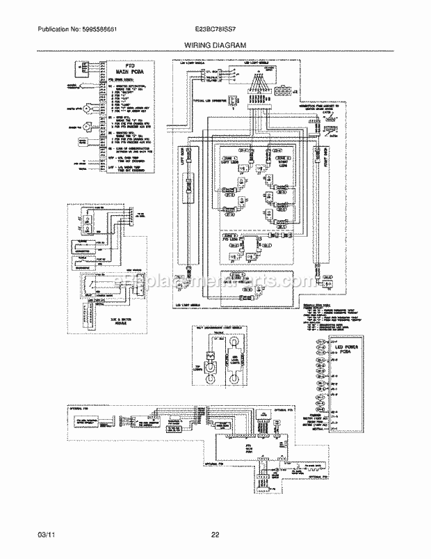 Electrolux E23BC78ISS7 Refrigerator Page L Diagram