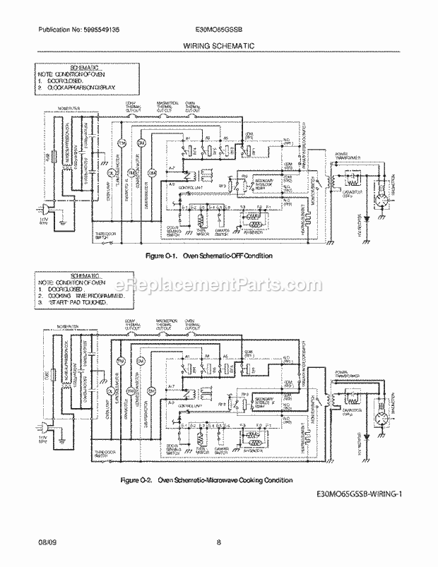 Electrolux E30MO65GSSB Microwave Page D Diagram