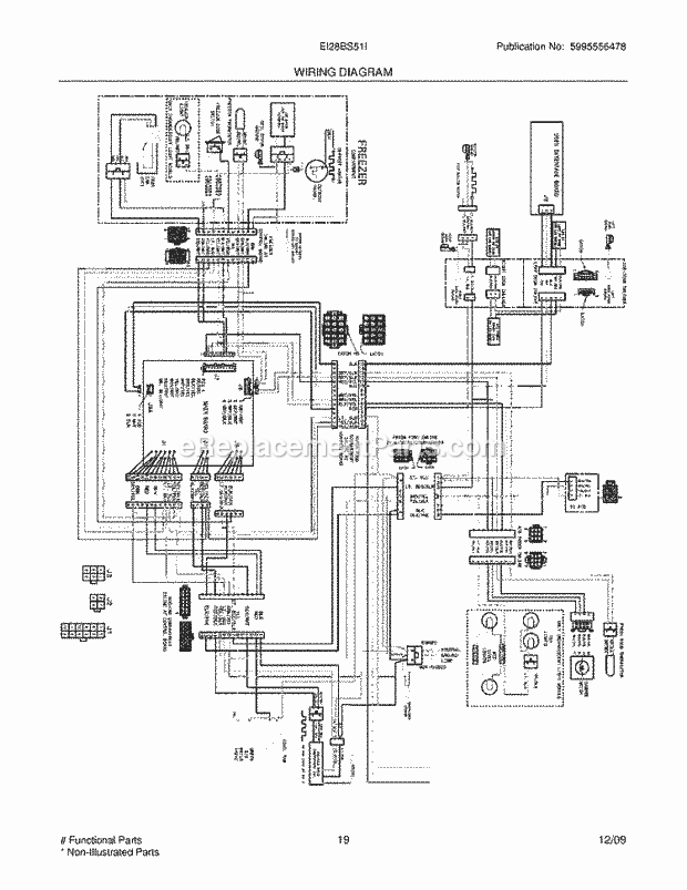 Electrolux EI28BS51IB0 Refrigerator Page K Diagram