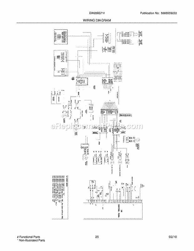 Electrolux EW28BS71IB1 Refrigerator Page J Diagram