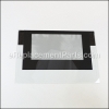 Glass,oven Door,black,w/foil - 316452758:Electrolux