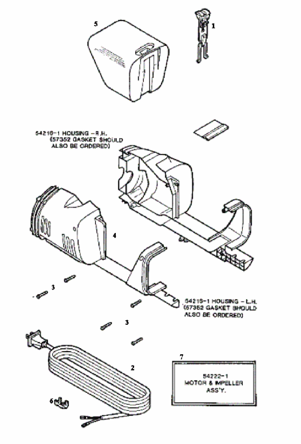 Eureka 170A Stick Vacuum Page B Diagram