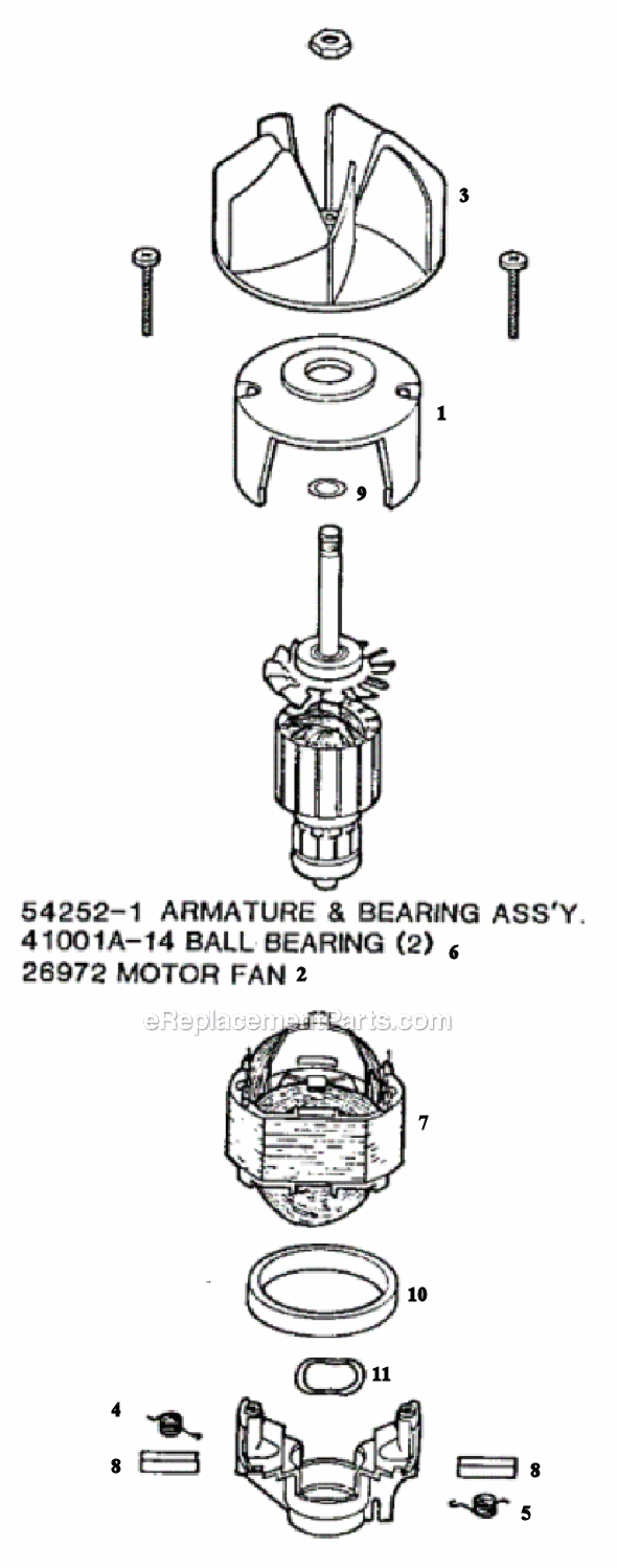 Eureka 171A Stick Vacuum Page C Diagram