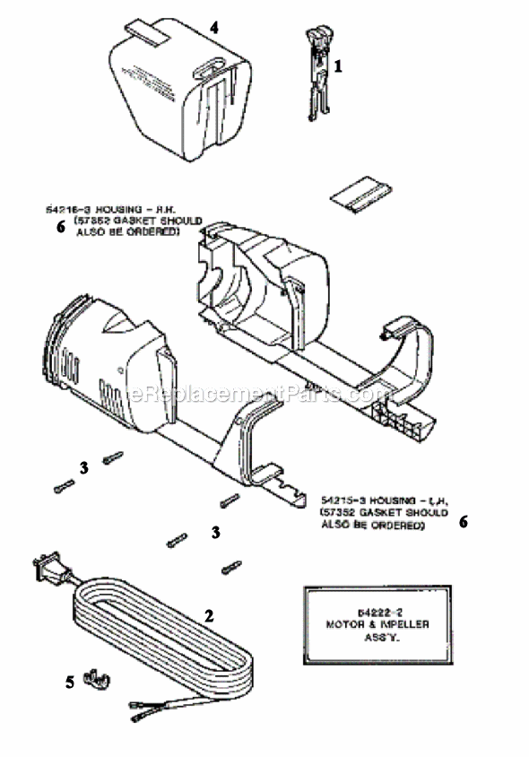 Eureka 175B Stick Vacuum Page B Diagram