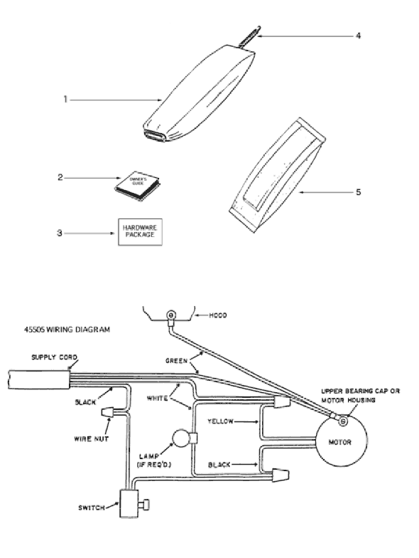 Eureka 1934AGS Upright Vacuum Page E Diagram