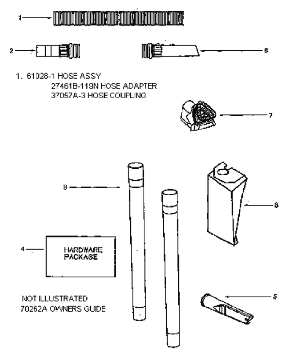 Eureka 4476BT Upright Vacuum Page C Diagram