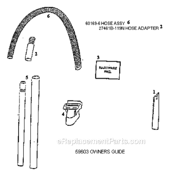 Eureka 4481ATF Upright Vacuum Page D Diagram