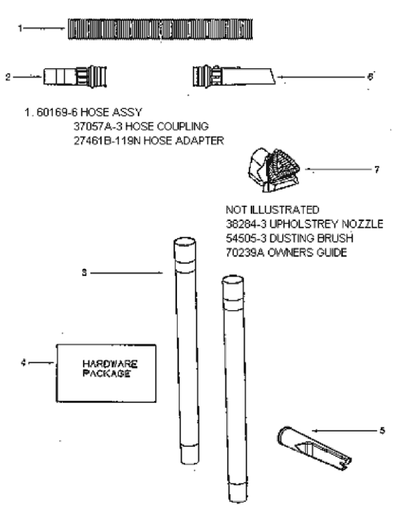 Eureka 4483ATS Upright Vacuum Page D Diagram