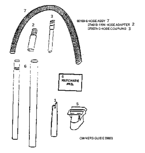 Eureka 4484AT Upright Vacuum Page D Diagram