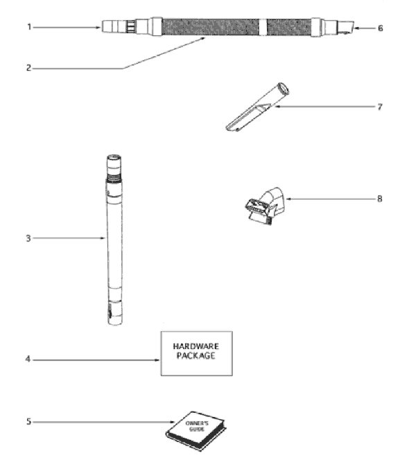 Eureka 4497AH Upright Vacuum Page D Diagram