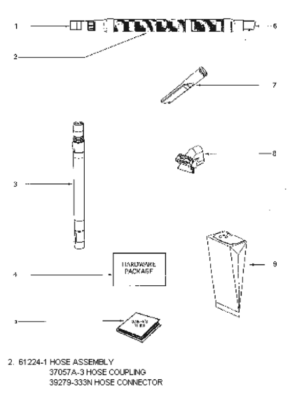 Eureka 4675AT Upright Vacuum Page D Diagram