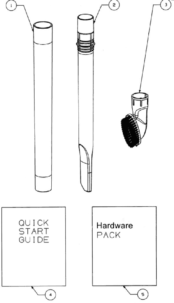 Eureka 4712AZ Upright Vacuum Page D Diagram