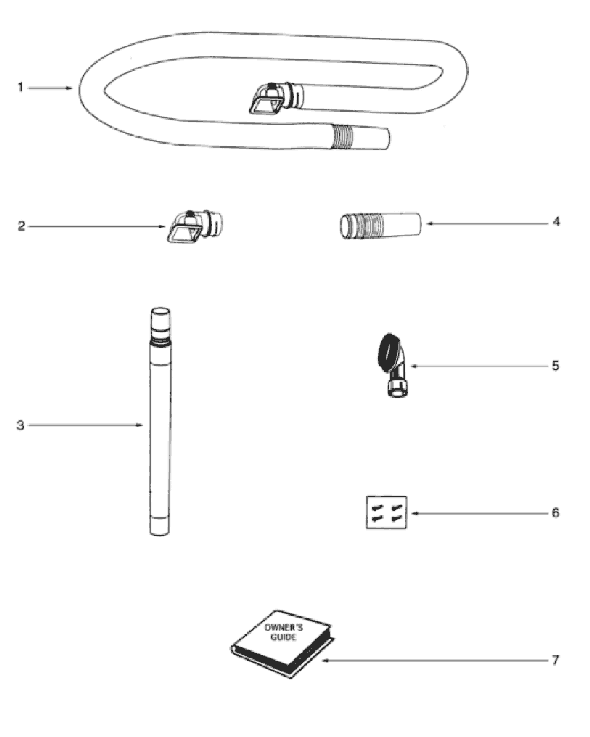 Eureka 5844AV Upright Vacuum Page D Diagram