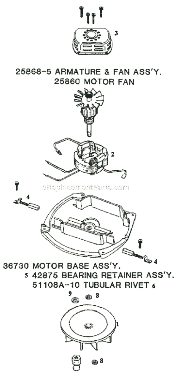 Eureka 7528B Upright Vacuum Page B Diagram