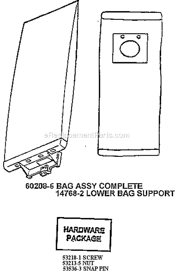 Eureka 7640BT Bravo Upright Vacuum Page E Diagram