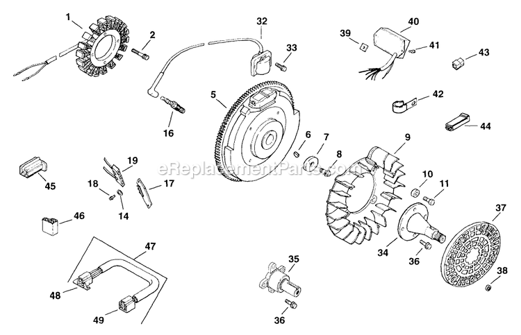 eXmark LZ25KC724 (190000-219999)(1999) Lazer Z Ignition/Electrical (2) Diagram