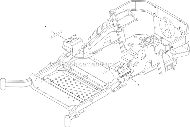 eXmark LZE740EKC60400 (406294345-408644345)(2020) Lazer Z E-Series E-Series Decal Diagram