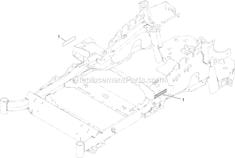eXmark LZX940EKC60RW0 (404314159-406294344)(2019) Lazer Z X-Series X-Series Decal Diagram