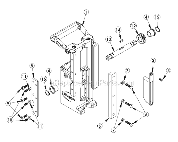 Jancy USA101-2 Slugger Drill Page G Diagram