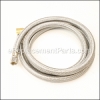 Fluidmaster Dishwasher Connector, Braided Stainless Steel part number: B6W60