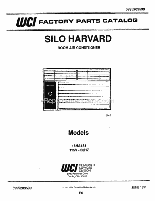 Frigidaire 18HA181 Page D Diagram