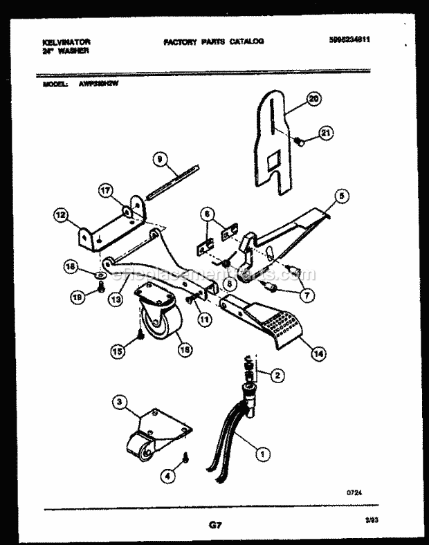 Frigidaire AWP330H2D Kel(V2) / 24 