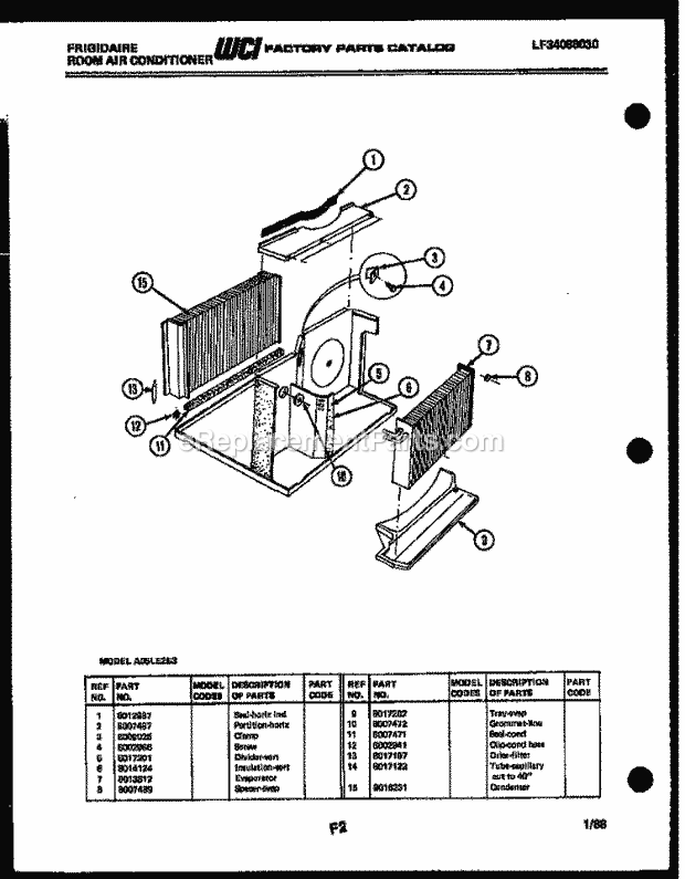 Frigidaire CE303VP2H1 Frg(V3) / Electric Range Cooktop Parts Diagram