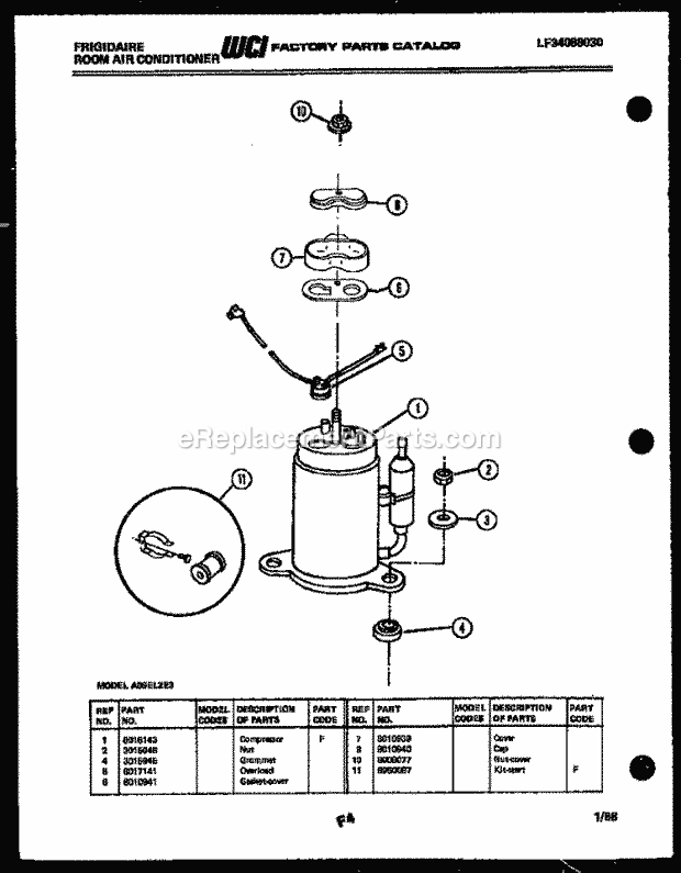 Frigidaire CE303VP2H1 Frg(V3) / Electric Range Drawer Parts Diagram