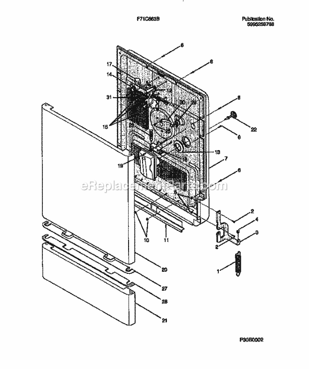 Frigidaire F71C663BD0 24